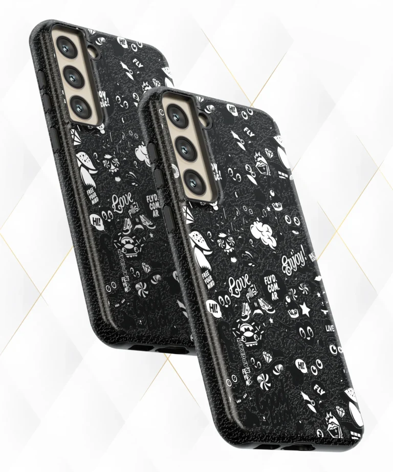 Enjoy Music Black Leather Case