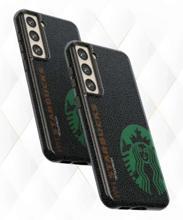 1971 Starbucks Black Leather Case