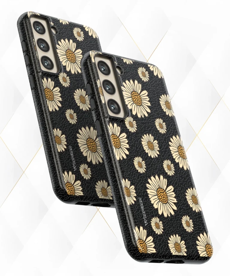 Lillies Black Leather Case