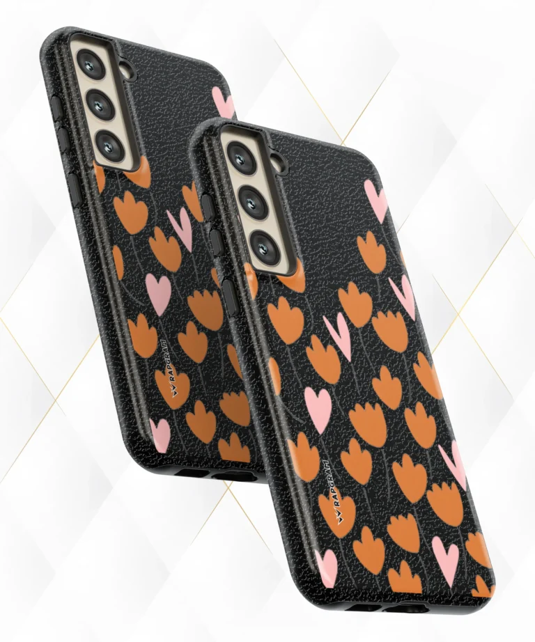 Heart Grows Black Leather Case