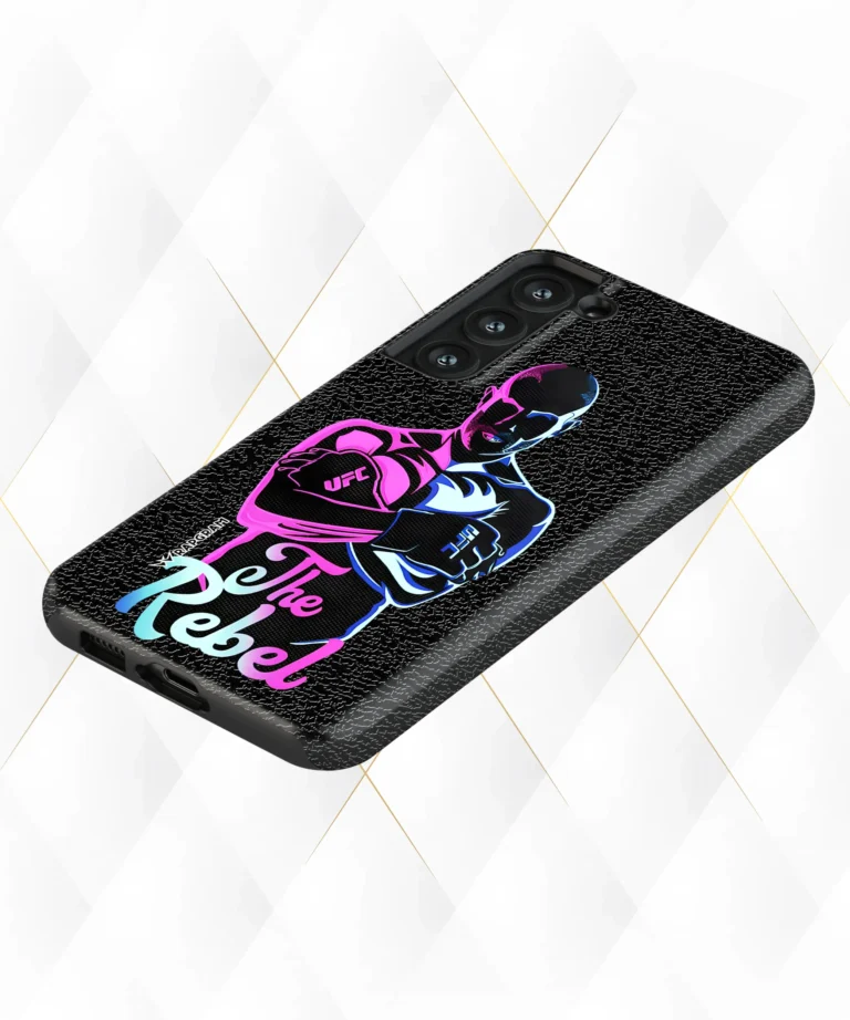 The Rebel Black Leather Case