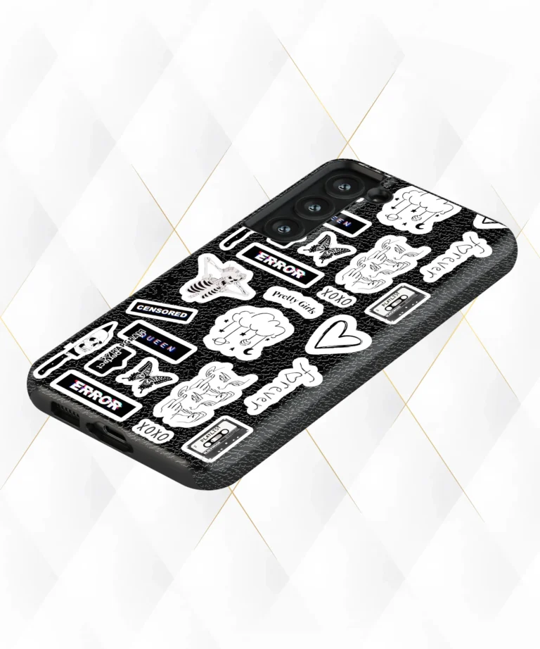 Pretty Girls Black Leather Case