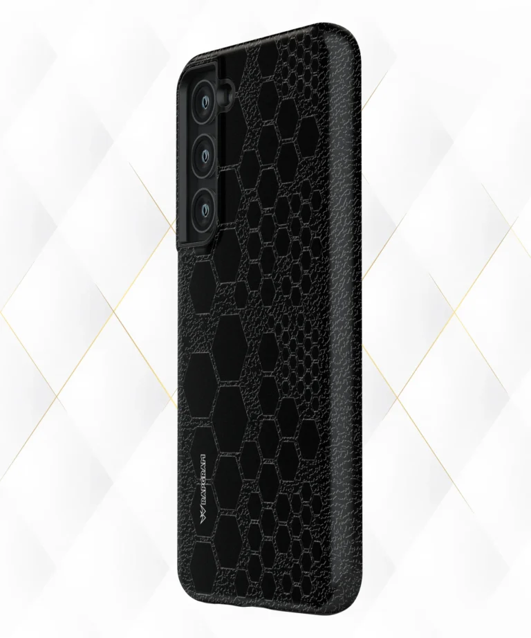 Hex Blacks Black Leather Case