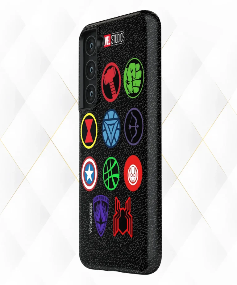 Marvel Studios Black Leather Case