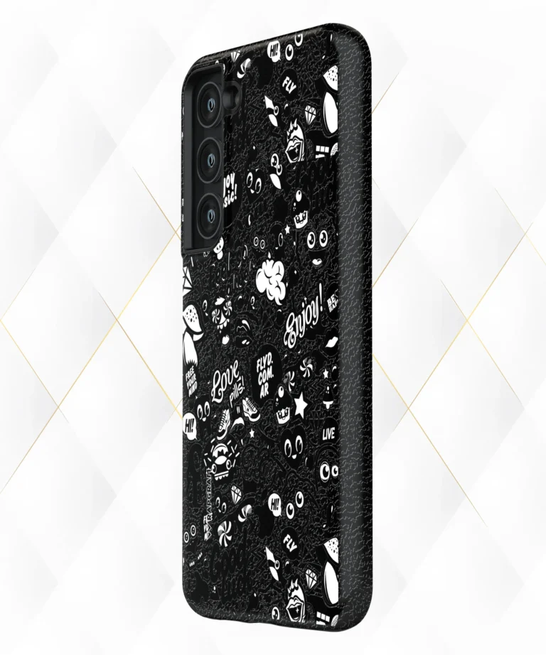 Enjoy Music Black Leather Case