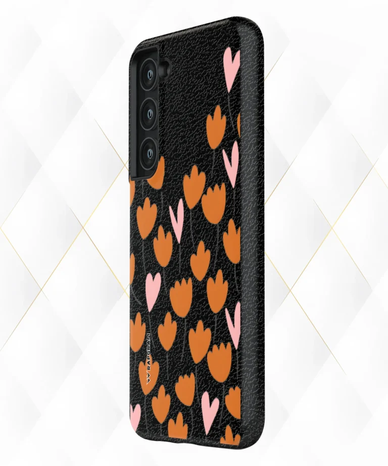 Heart Grows Black Leather Case
