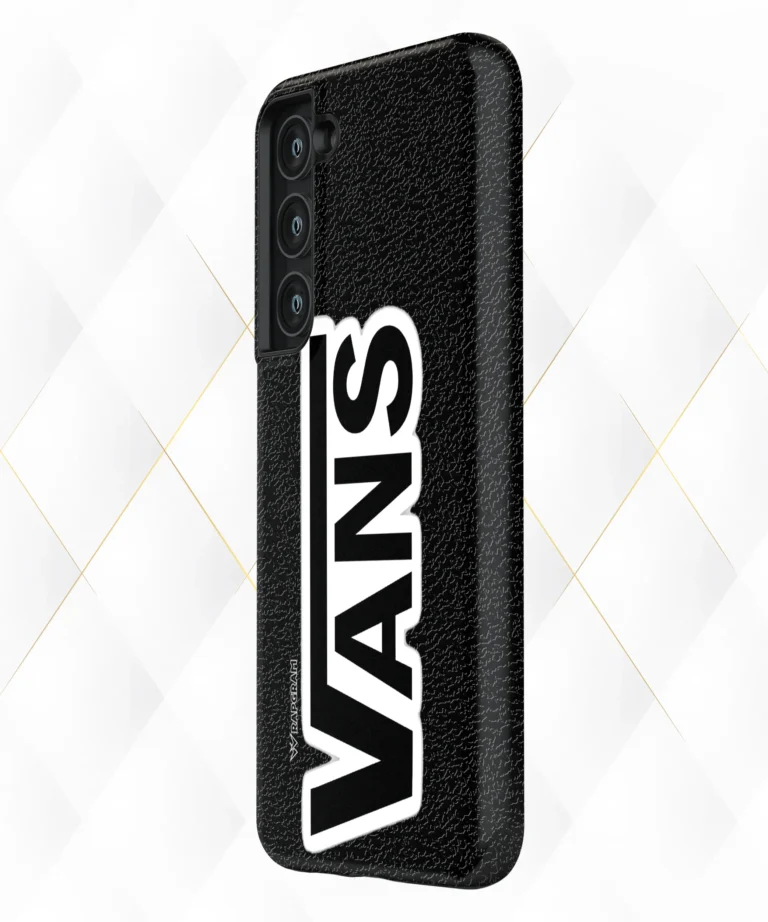 Vans Brand Black Leather Case