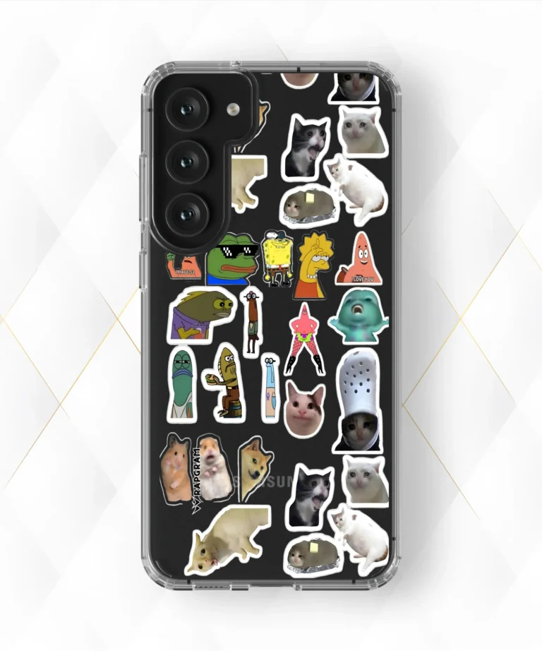 Pepe Cats Clear Case