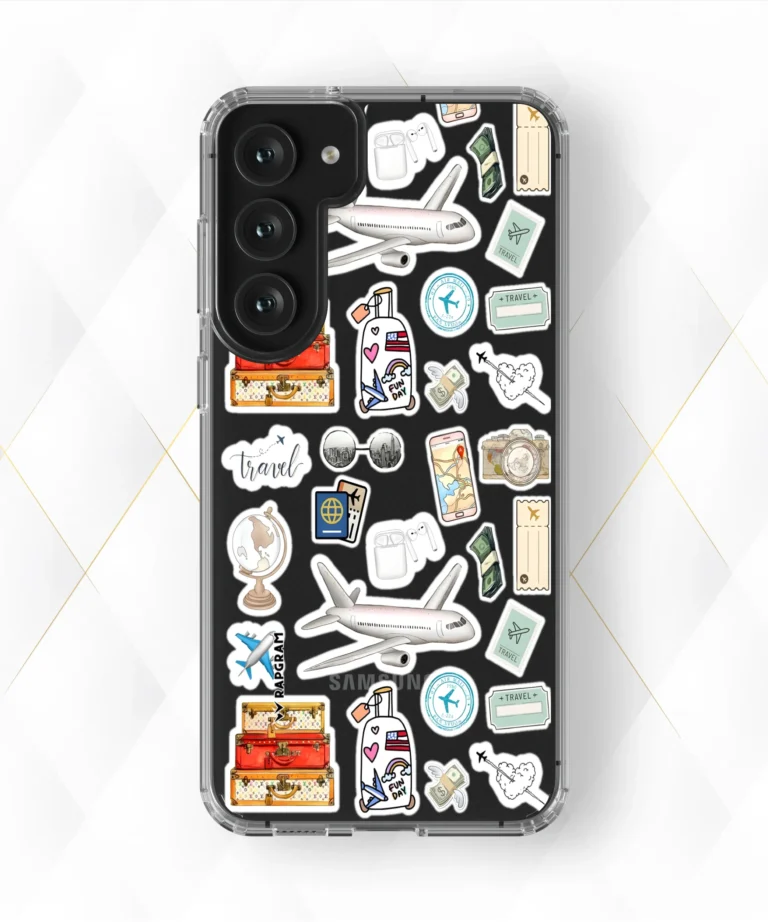 Plane Stamps Clear Case