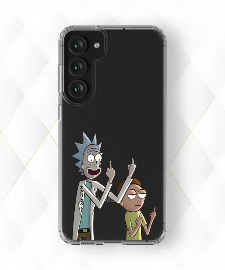 Morty Birds Clear Case