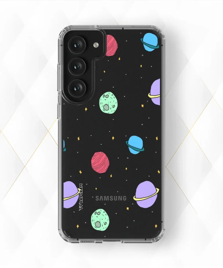 Planet Stars Clear Case