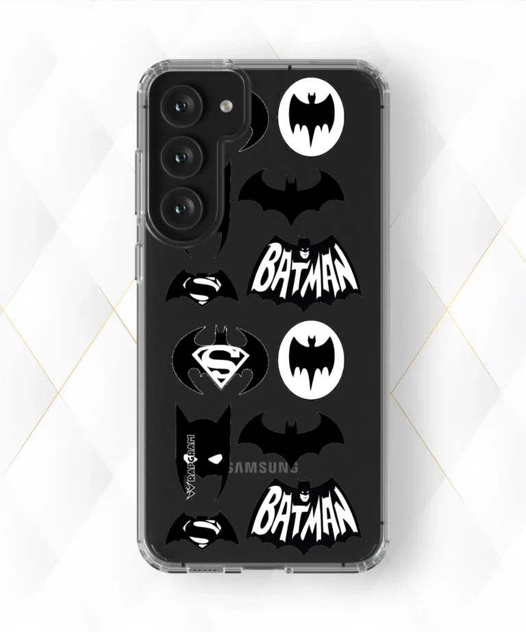 Batman Superman Clear Case