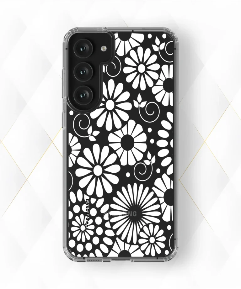 Mono Flowers Clear Case