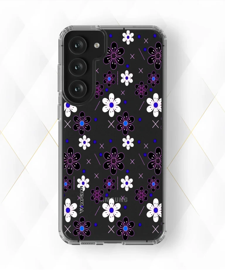 Magenta Petals Clear Case