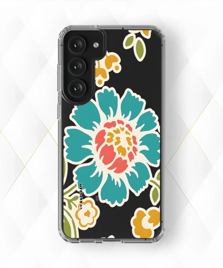 Blue Blossom Clear Case