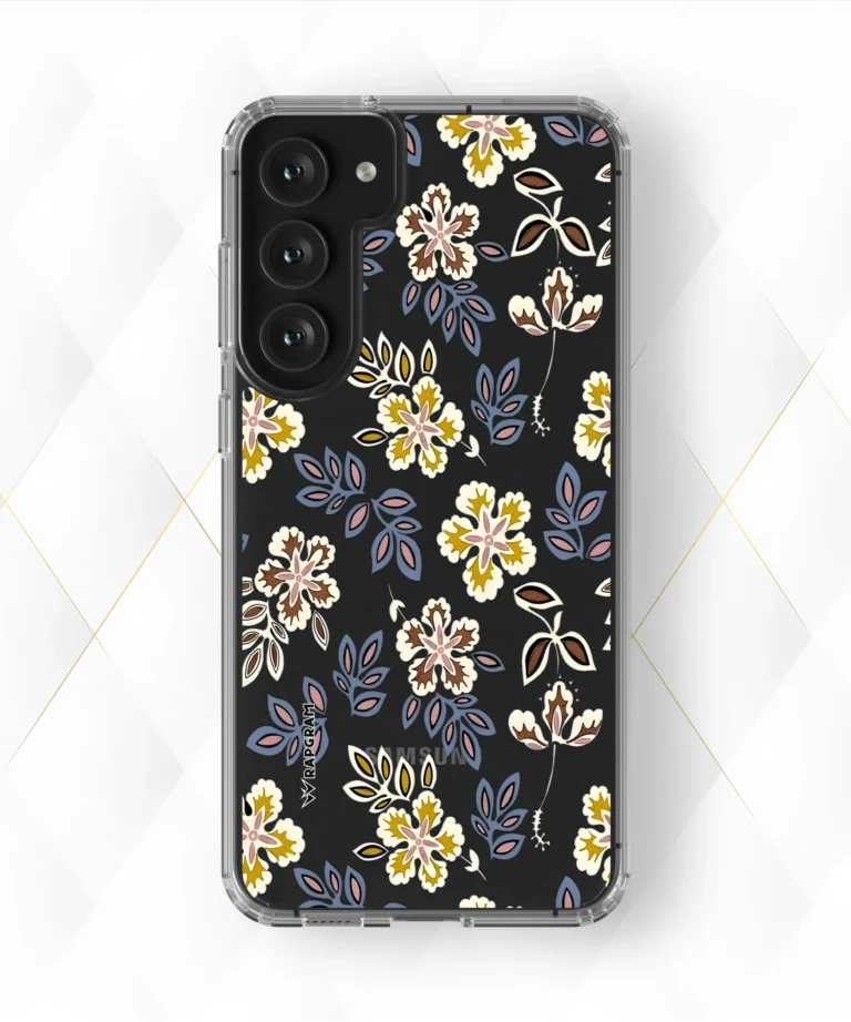 Dual Flowers Clear Case