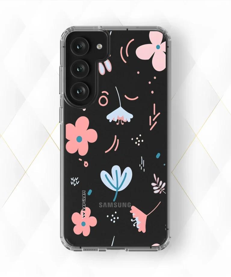 Raining Petals Clear Case