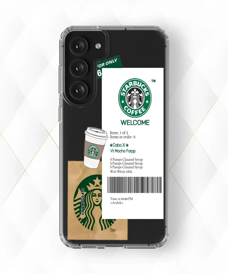 Starbucks Coffee Clear Case