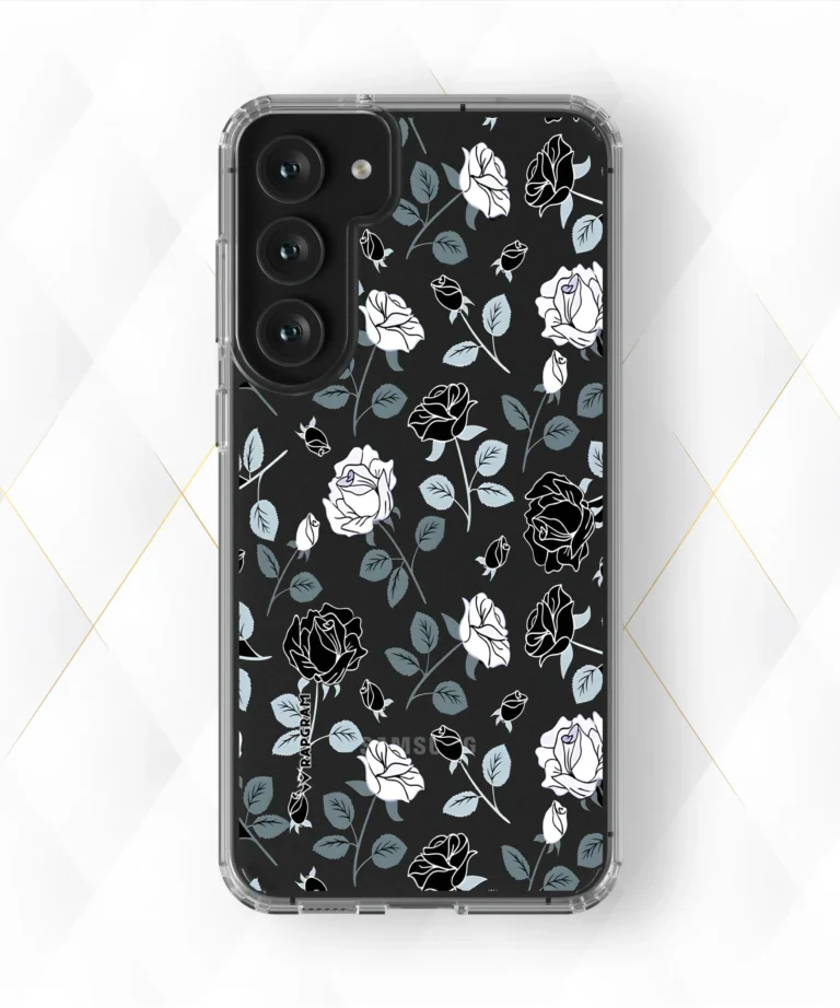 Rose Monochrome Clear Case