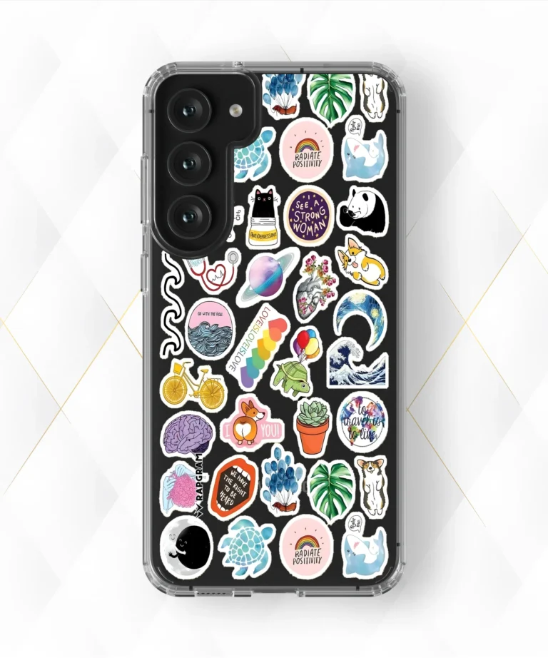 Radiate Positivity Clear Case