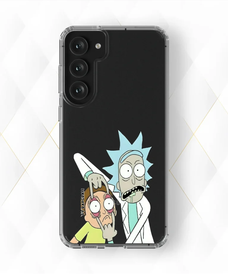 Rick Morty Clear Case