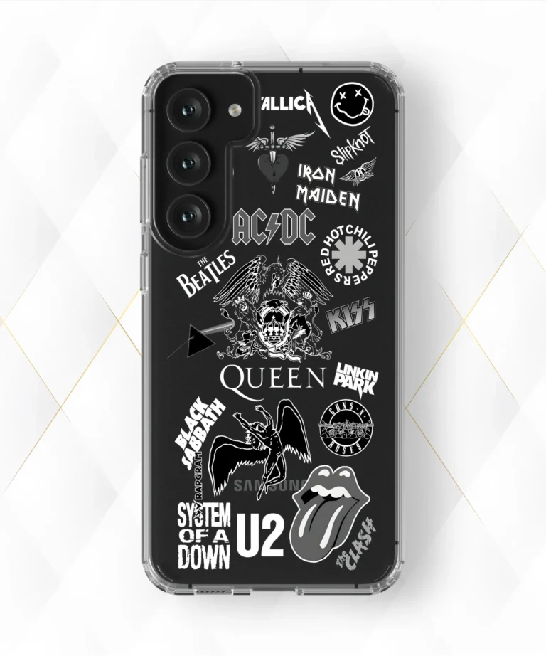 Rock Bands Clear Case