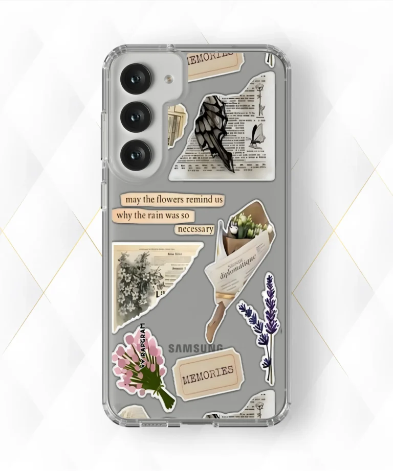 Memories Stamps Clear Case