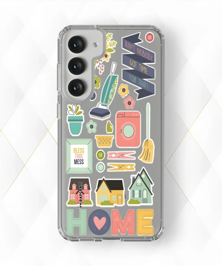 Bless Mess Clear Case