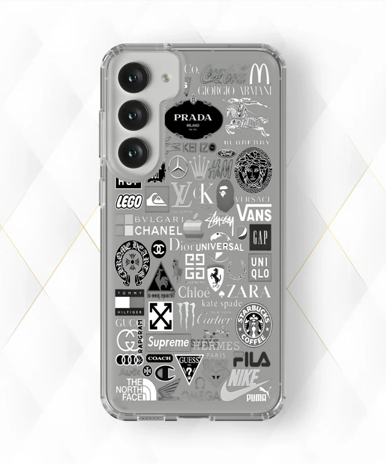 Brands Collage Clear Case