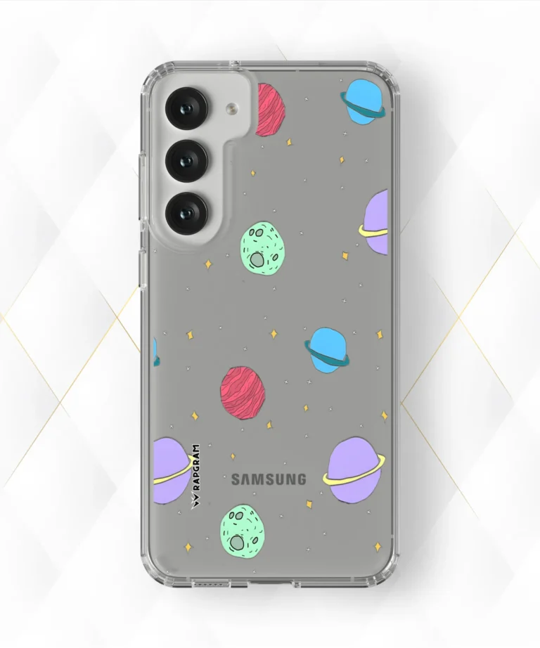 Planet Stars Clear Case