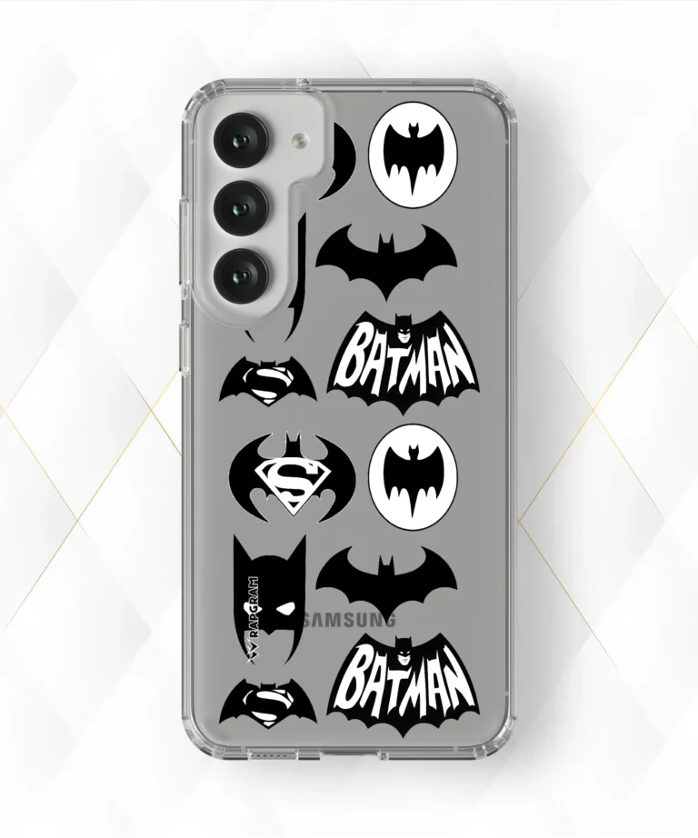 Batman Superman Clear Case