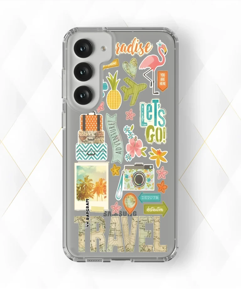 Travel Paradise Clear Case