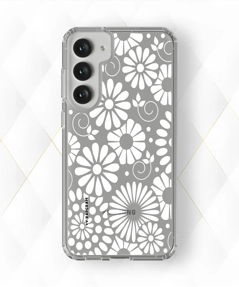 Mono Flowers Clear Case