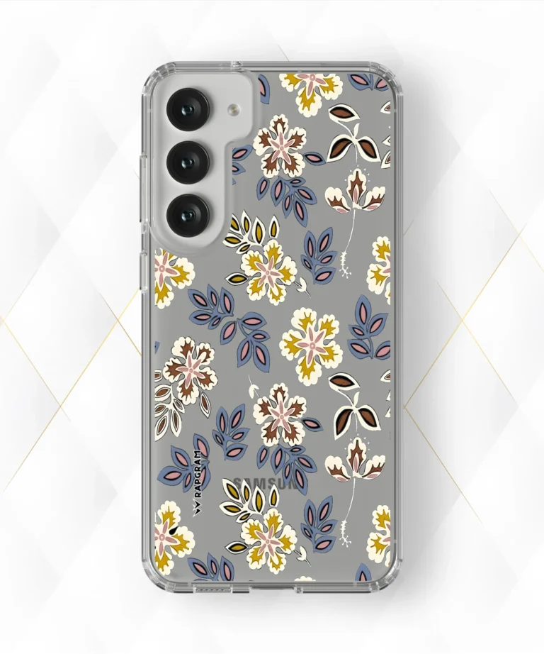 Dual Flowers Clear Case