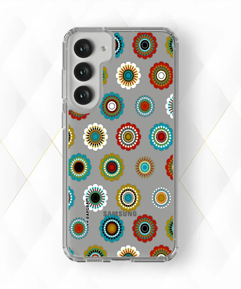 Rounded Swirls Clear Case