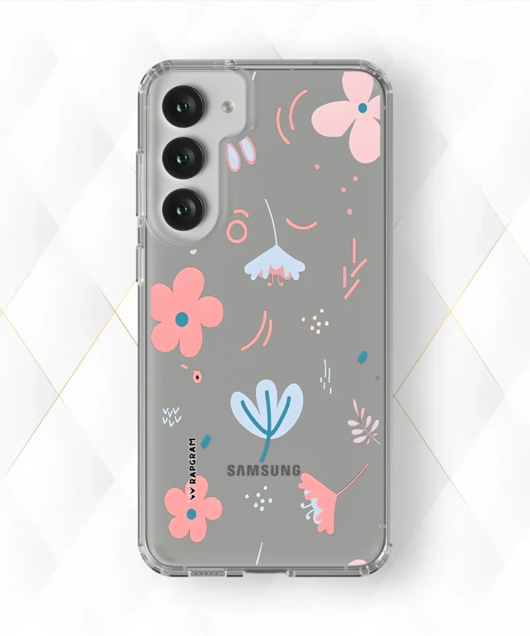 Raining Petals Clear Case