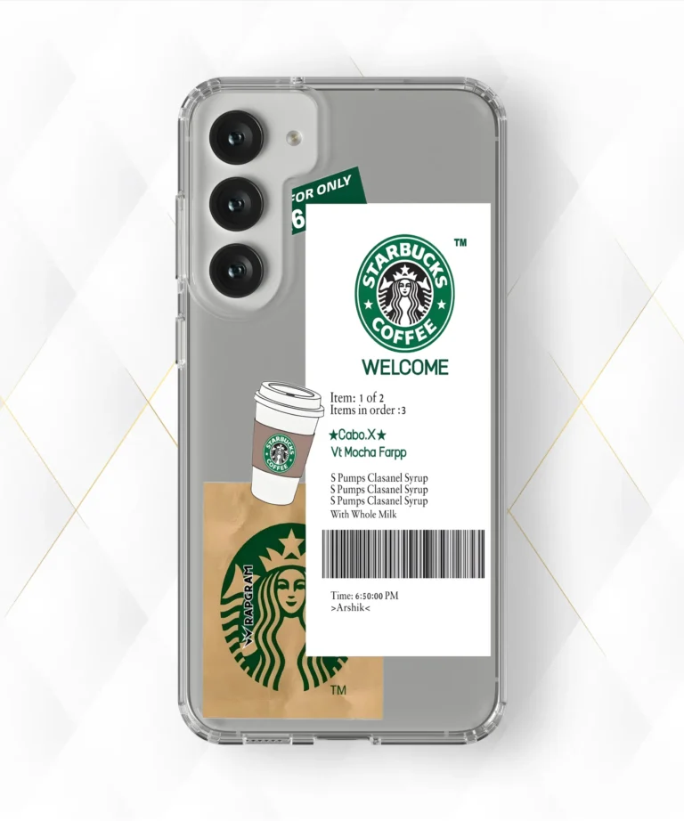Starbucks Coffee Clear Case