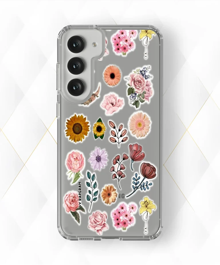 Stamp Bloom Clear Case