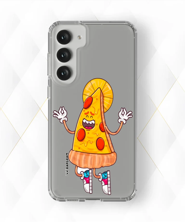 Happy Pizza Clear Case
