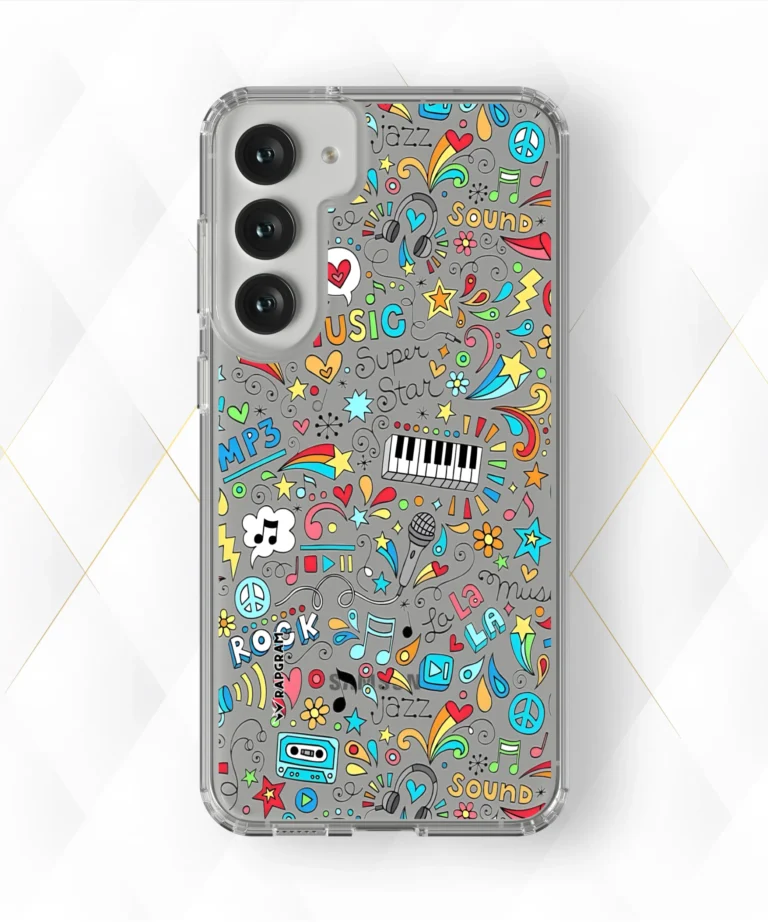 Music Attack Clear Case