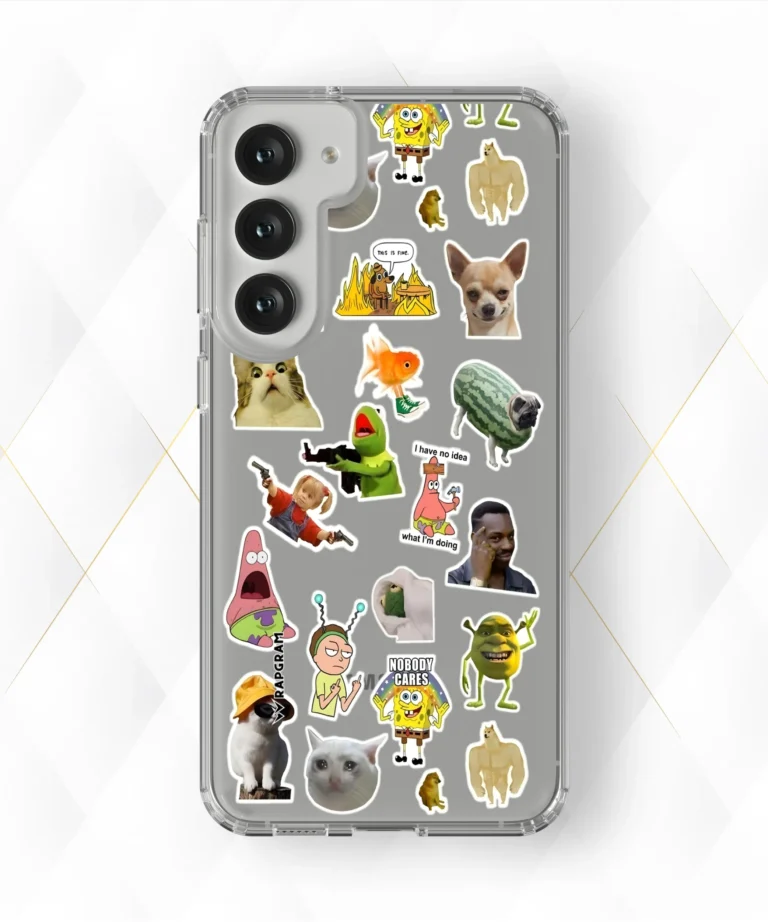 Meme Doggo Clear Case