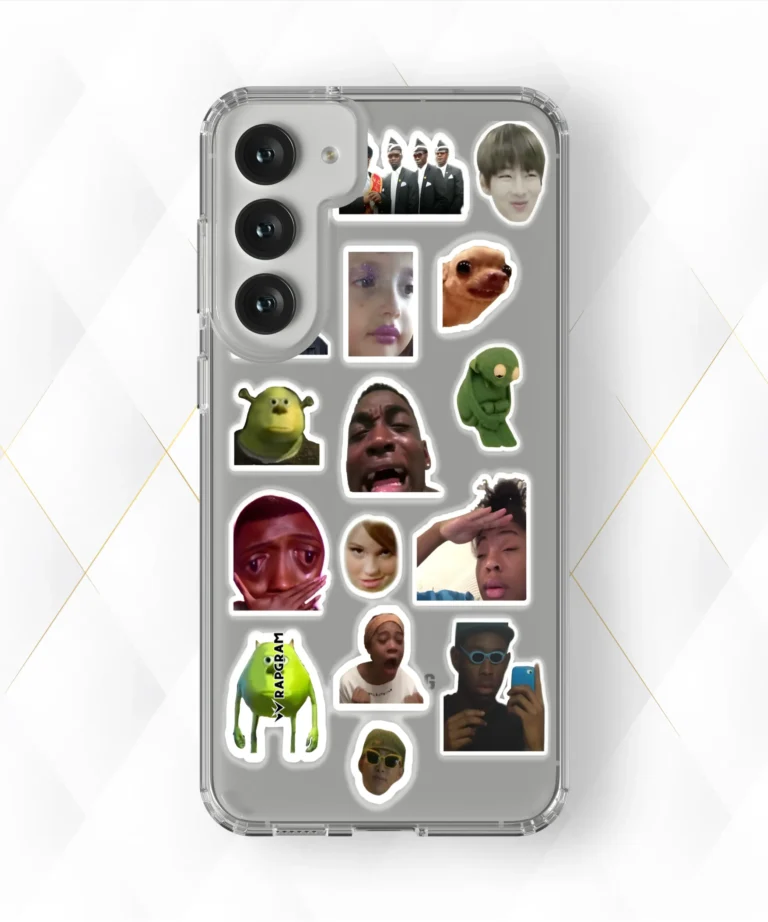 Emo Memes Clear Case