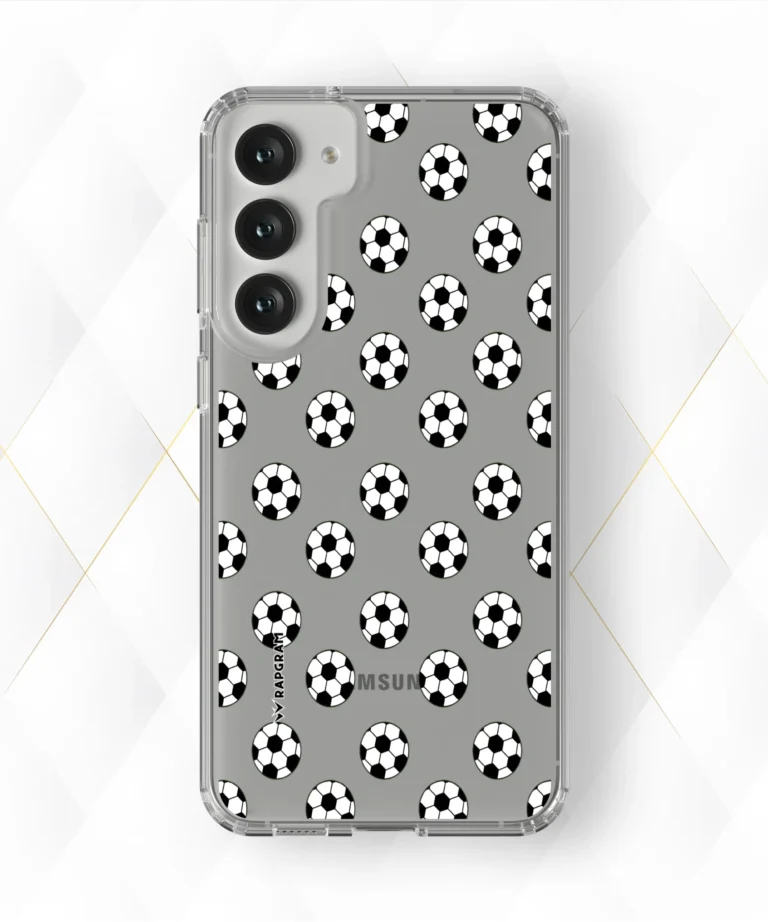 Football Stickers Clear Case