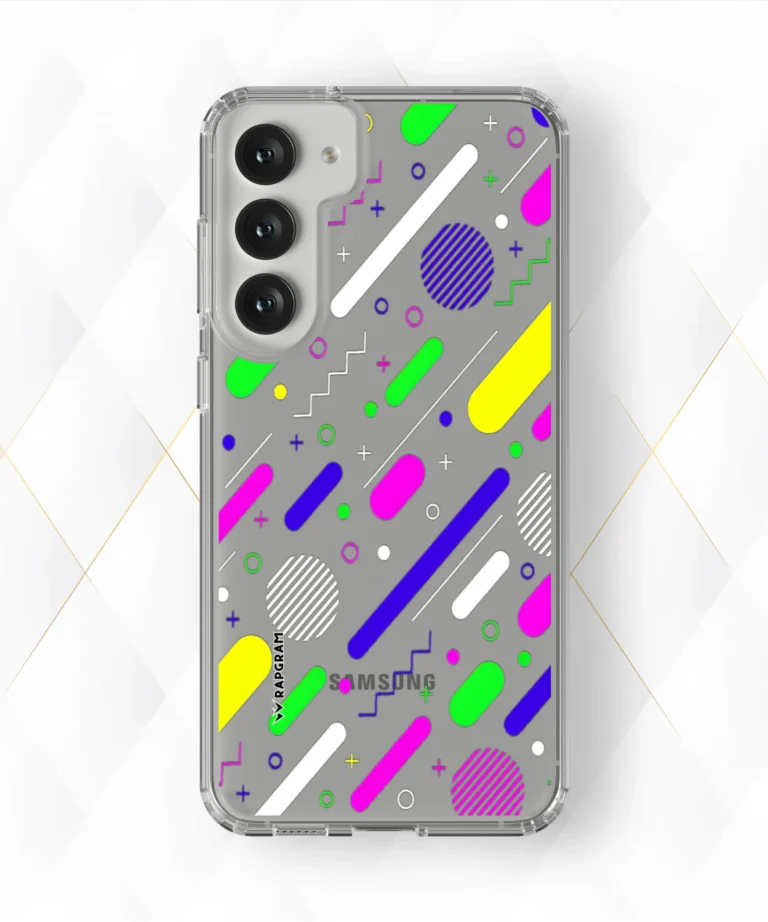 Digital Patterns Clear Case