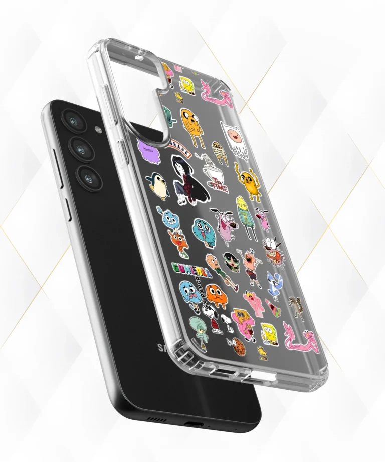 Toon Stickers Clear Case