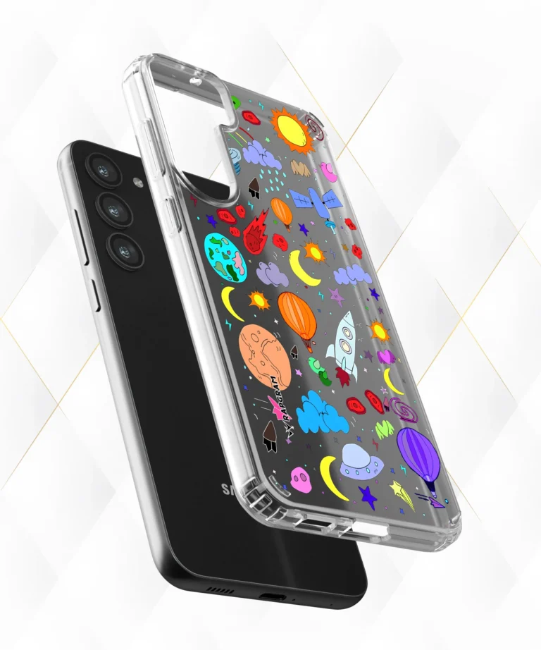 Space Planets Clear Case