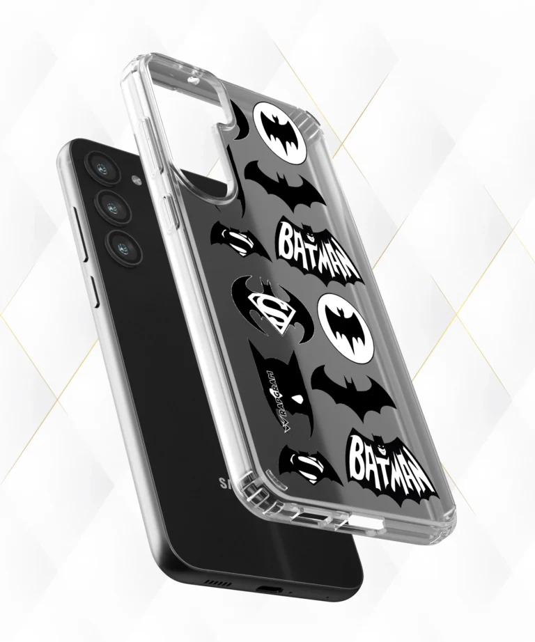 Batman Superman Clear Case