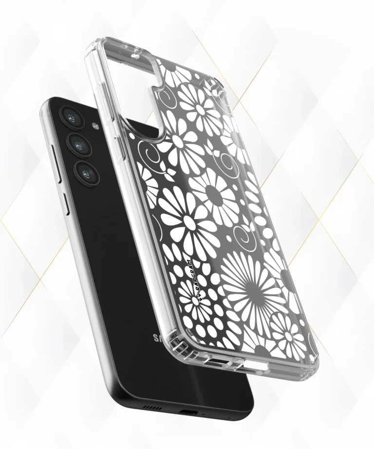 Mono Flowers Clear Case