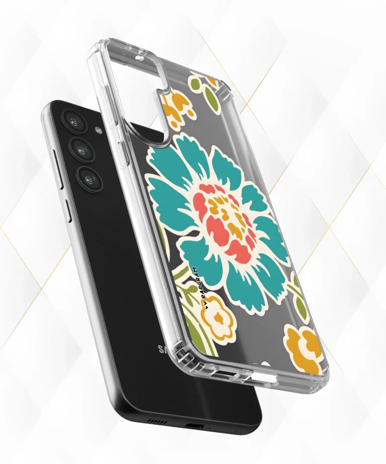 Blue Blossom Clear Case