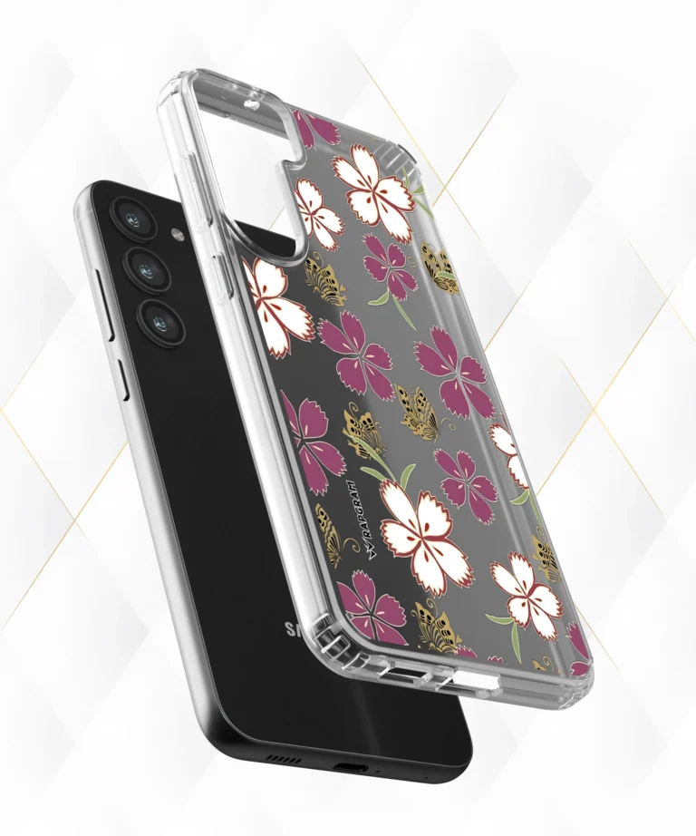 Fly Blooms Clear Case